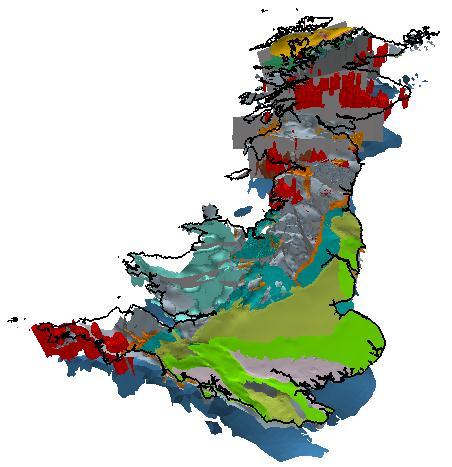 Data availability Geological mapping started in England over 200 years ago and since