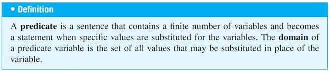 together with suitable predicate variables.