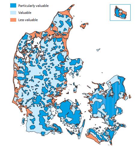 Denmark s Aquifers Identify areas valuable for drinking water