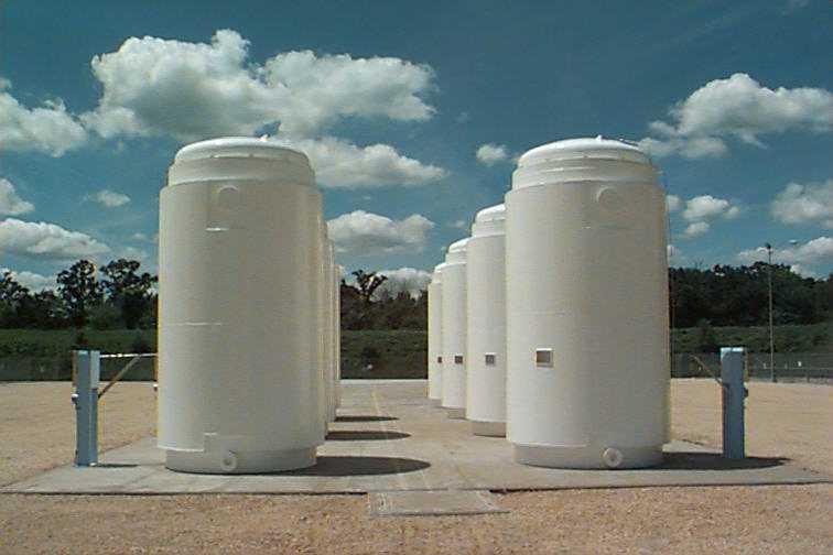 Nuclear Fuel Cycle Dry Cask Storage Required after