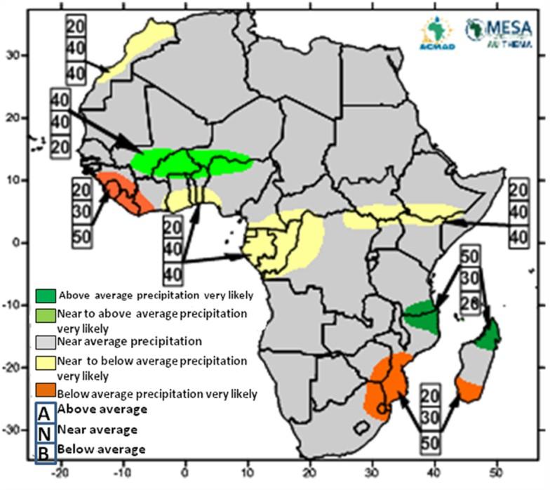 CLIMATE OVERVIEW AND OUTLOOK Between October 2015 and February 2016, strong El Niño conditions have caused a significant deficit in precipitation across many areas of southern Africa; and also the