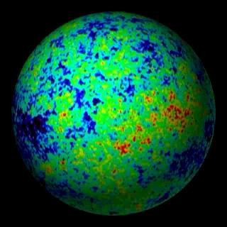 CMB Anisotropy WMAP map of