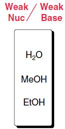 1. Determine the function of the reagent: assess the strength of a nucleophile: The greater the negative charge, the more nucleophilic it is likely to be.