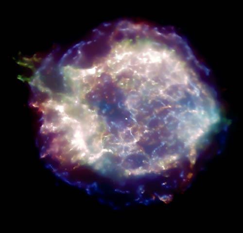 stellar surface, which radiate gamma rays; gammas cascade produce e+e-