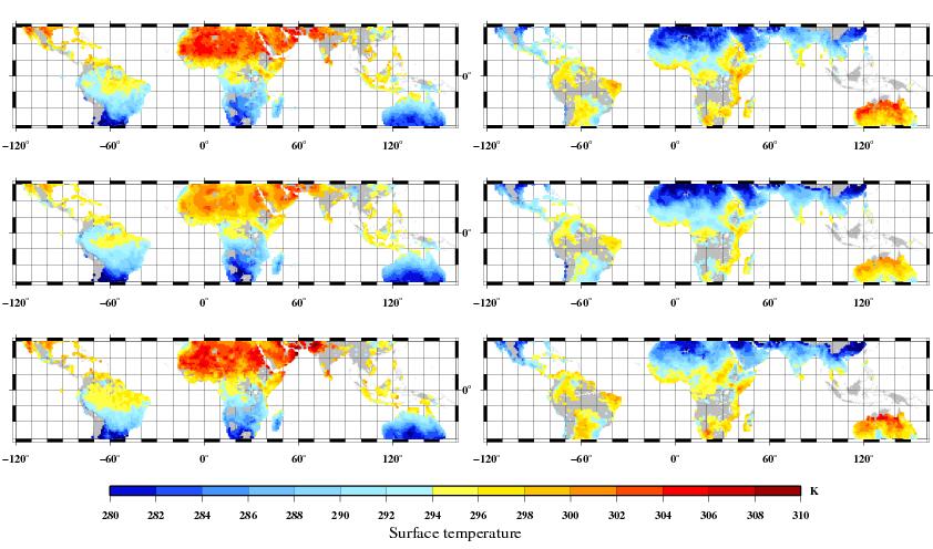 Reult for urface temperature: Comparion with MODIS and the ECMWF forecat data IASI MODIS June 2008 December 2008 Good agreement with MODIS urface temperature (td - dev of about 1.