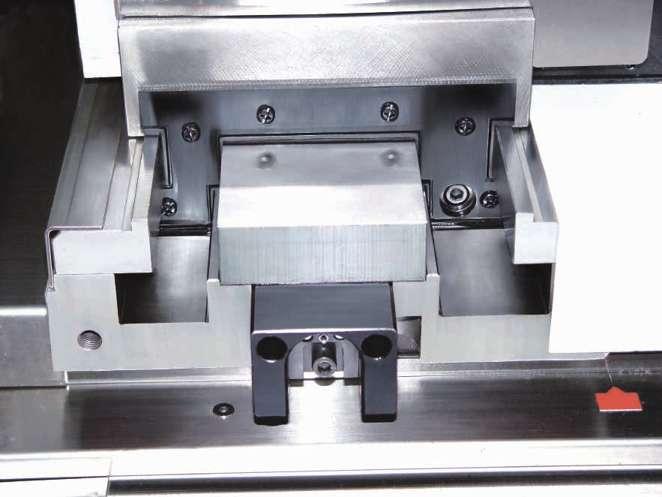 The box way design also provides the rigidity needed for heavy duty and interrupted turning applications.