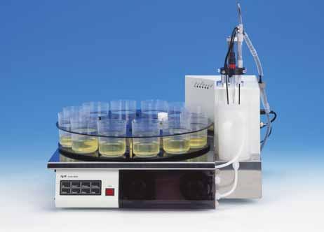 Additional equipment (Option) Multiple Sample Changer CHA-600 Features 1) A plural number of samples can be automatically measured in a simple operation From the beginning of start until the end of