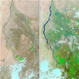 Inundation Mapping Using Terra/Aqua MODerate Resolution Imaging Spectroradiometer (MODIS) MODIS provides observations of land surface Reflectance from bands indicate presence of water on previously