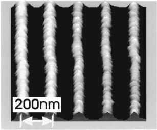 142 4 Nanofabrication by Scanning Probes across the tip and substrate silicon. The oxide growth practically stops at field strength <10 7 Vcm 1, unless the bias voltage is further increased.