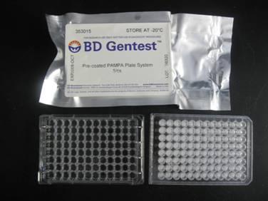 Step 2: Add Solutions to BD Gentest Pre-coated PAMPA Plates BD Gentest Pre-coated PAMPA Plates are stored at -20 C.