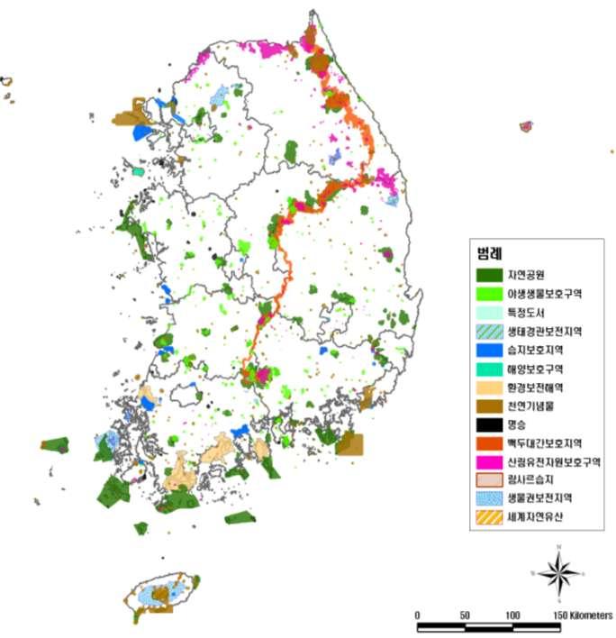Status of the Protected Area 1,401 PAs., 19,533.