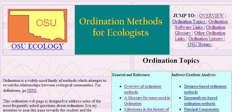 Ordination info &
