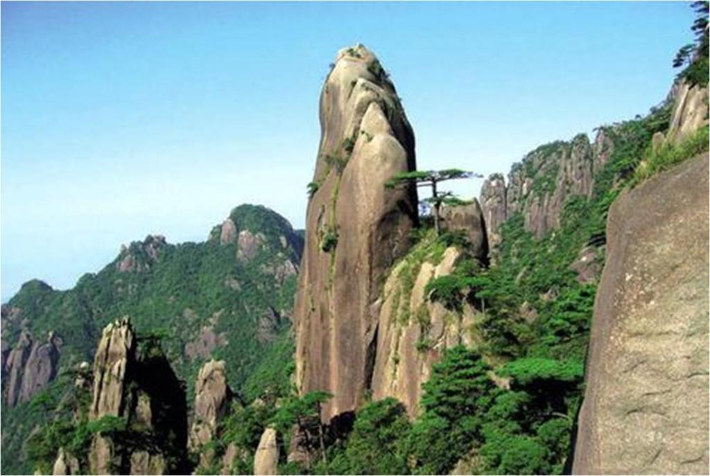 Example: Mount Sanqingshan National Park