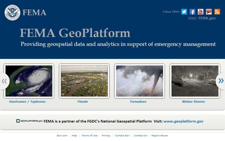FEMA GeoPlatform