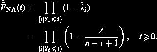 Taking the derivative of logl over β and λ i 's, respectively, we then have which gives, and, where.