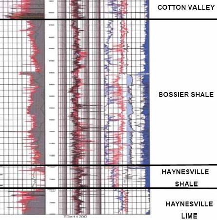 Haynesville Details 200 Geologic Age Lithology Total Area Size (sq mi) Total Gas (tcf) GIP (bcf/sq mi) Producable Gas (tcf) Depth (feet) Thickness (feet) Hor Well Cost ($M) Average EUR Pressure (psi)