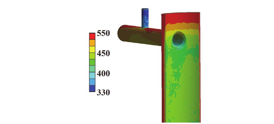 From the results of CFD simulation, the 3D feature of the flow in the downcomer confirms the importance of CFD calculation for simulation during PTS loading.