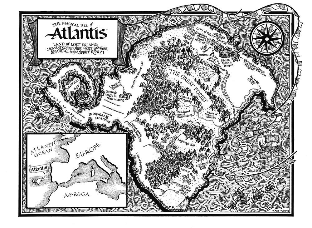 In case of Atlantis, it is hard to get real