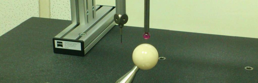 The chosen position of the measured object and the optimal combination of touch-probe stylii often prevent the CMM's touch-probes from coming into contact with the measured object.
