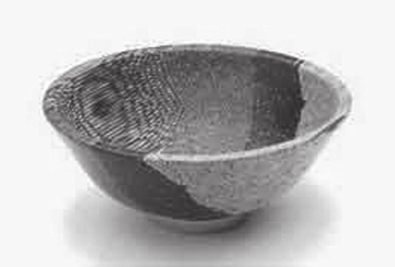 14 6 The picture shows a wooden bowl. The pieces of wood used for this bowl were dyed different colours. The artist who made the bowl explained why he dissolved the coloured dyes in methanol.