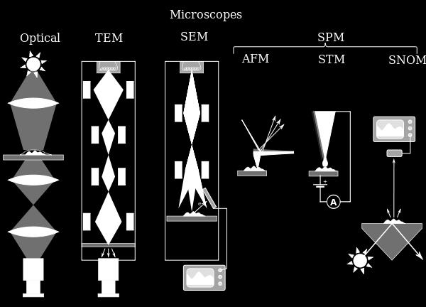 (scanning probe microscopy) (Atomic force microscopy) (scanning tunneling microscope)