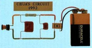 Page 3 of 11 Figure 3: Realization of Chua s Circuit using two Op Amps and six linear resistors to implement the Chua diode N R.