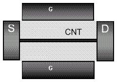 3872 R. Faez & S. E. Hosseini In this paper, a CNT field effect transistor (CNTFET) with Schottky barrier contacts is simulated, and its characteristics are evaluated.