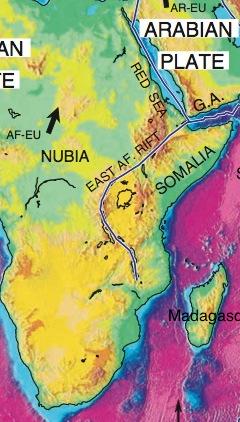 boundaries widen ocean basins and lengthen/widen earth s surface The Atlantic