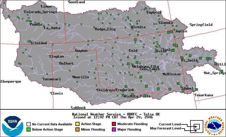 The Arkansas Basin River Forecasting Center (ABRFC) By Keah Schuenemann and Eileen McKim, Western Water Assessment The Arkansas Basin River Forecasting Center is located in Tulsa, Oklahoma.
