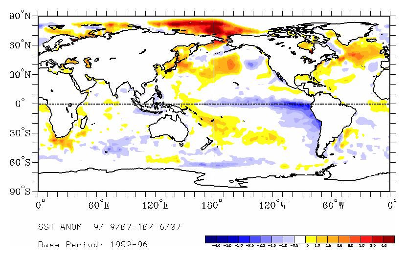 Current tropical Pacific SSTs and