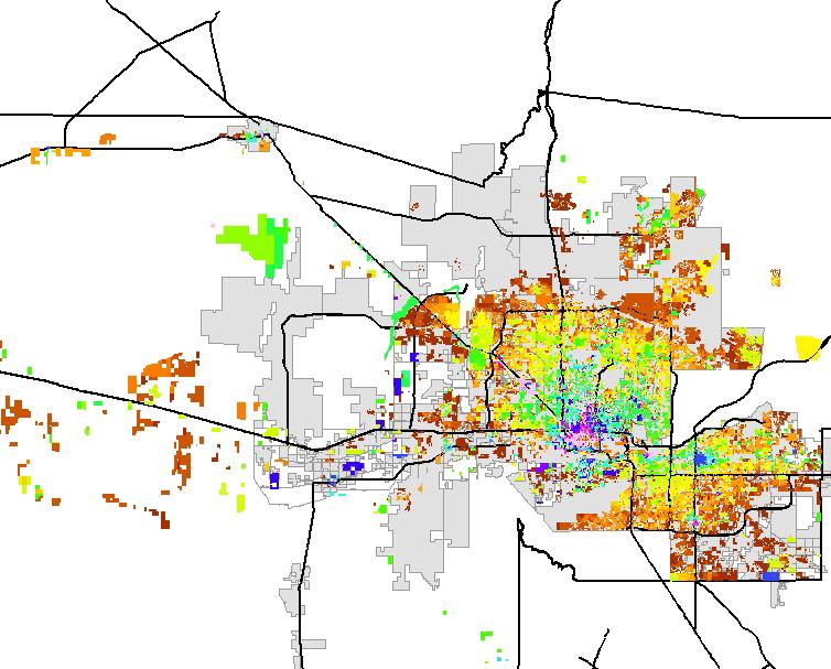 Growth of Recorded Subdivisions in Maricopa County (1900-2007) Source: http://www.maricopa.