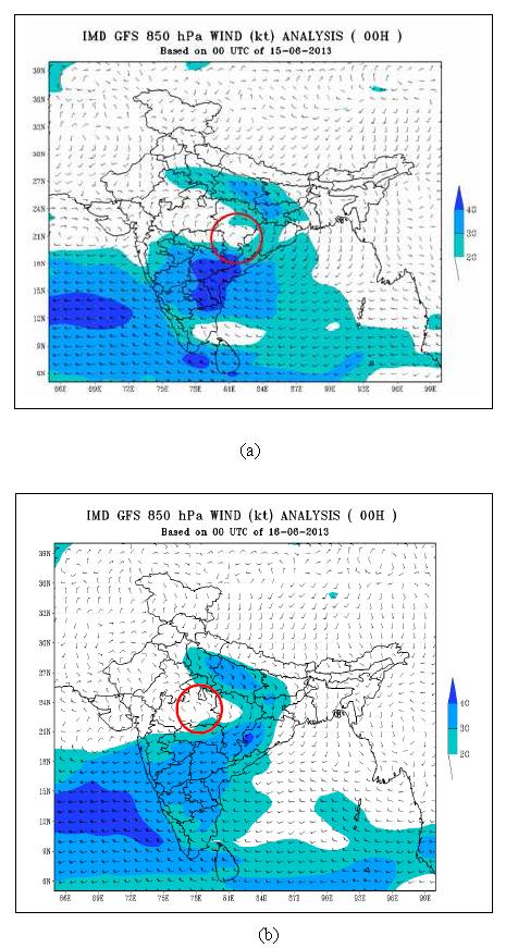 Westerlies and monsoon system interacted exactly over the Uttarkhand region (IMD, 2013; Rao et al. 2014).