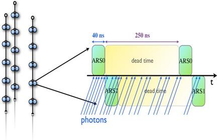 with prompt and late photons