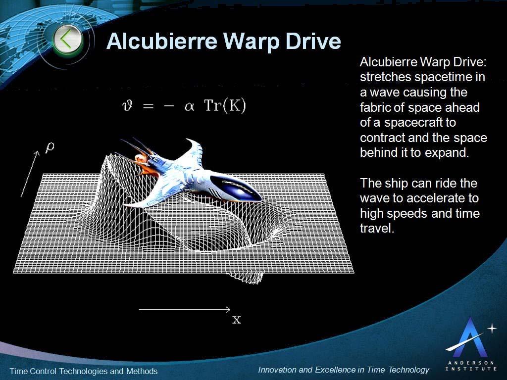 How about Alcubierre Warp Drive? Using current technology, a trip to Alpha Centauri would take tens to hundreds of thousands of years. But what if we would travel faster than light? Sound impossible?