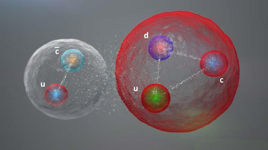 Many proposed explanations: tightly-bound pentaquark, molecule,