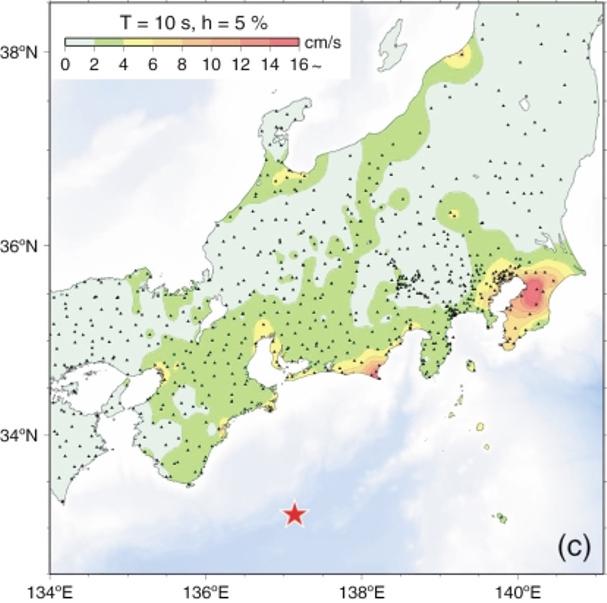 H. MIYAKE AND K. KOKETSU: LONG-PERIOD GROUND MOTIONS FROM A LARGE OFFSHORE EARTHQUAKE 205 assumed to be 5%, which is the value widely used for a response analysis.