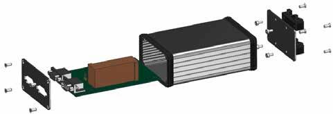 A corresponding protective circuit is integrated for protection against wiring faults. Illustration 3.1 Battery box Mat.-no. 14385 ADVICE The battery is not included!