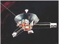 Pioneer 10, launched from Earth in 1972.
