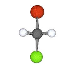 Draw the structure of cis-1-bromo-3-chlorocyclopentane.