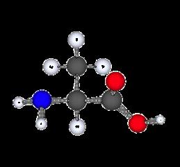 tetrahedral carbon (the stereochemistry) can be shown using molecular models, or