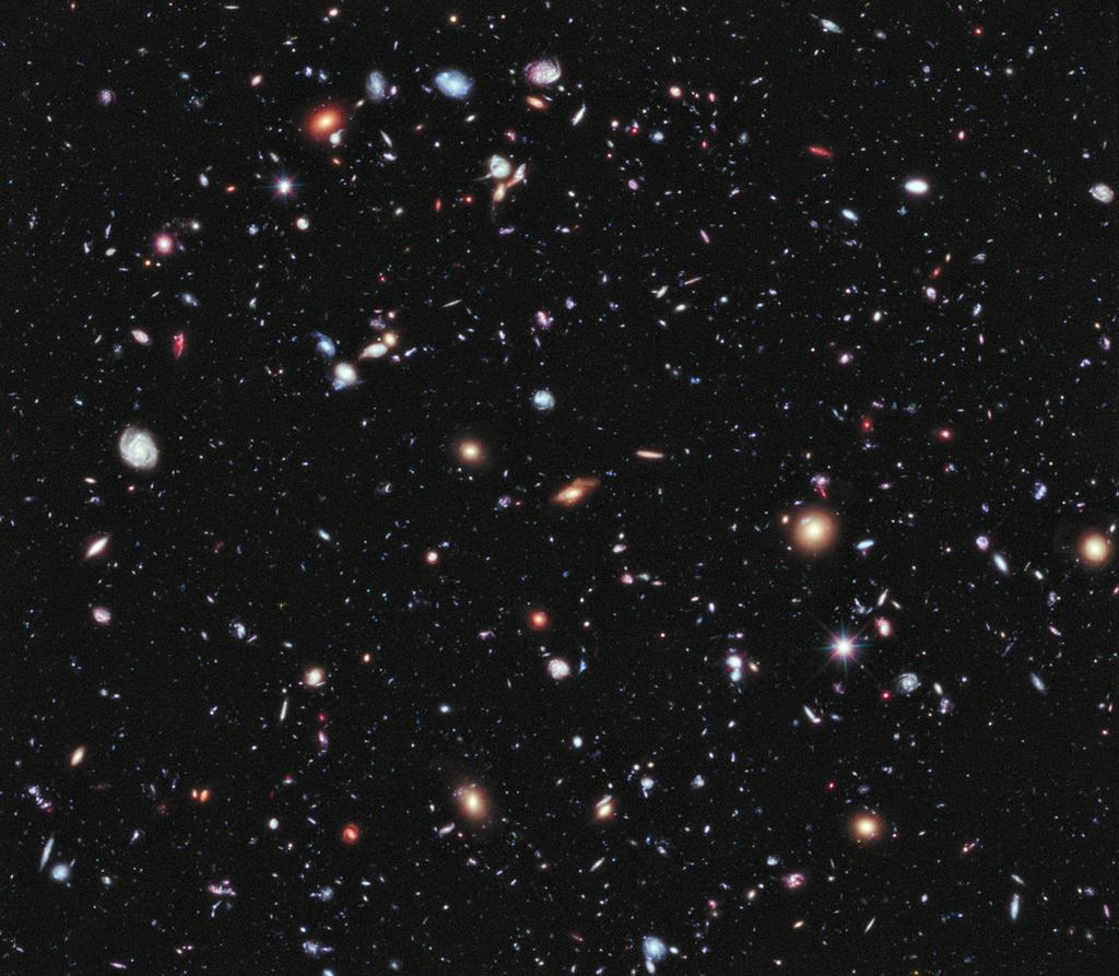 The sky without qualities 1 1 Hubble Extreme Deep Field (full resolution) by NASA;