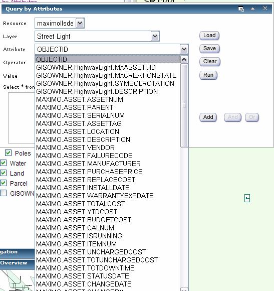 Query Builder Queries can be created using the Query Builder GIS