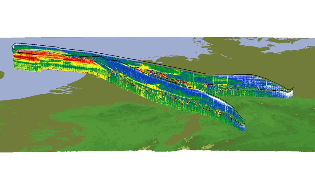 May 17, 2010, case: Fairly dense plume over North Sea 60 min flight inside