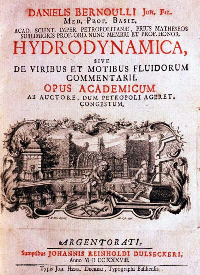 The microscopic interpretation of heat: the kinetic theory In 1738 Daniel Bernoulli published Hydrodynamica, which laid