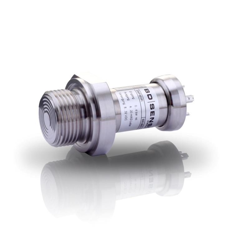 DMP Pi Precision Pressure Transmitter pressure ports and process connections with flush welded stainless steel diaphragm accuracy according to IEC 600: 0, % FSO Nominal pressure from 0.