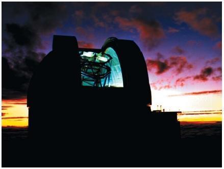 Infrared Telescope The United Kingdom Infrared Telescope atop the dormant volcano Mauna Kea in Hawaii.