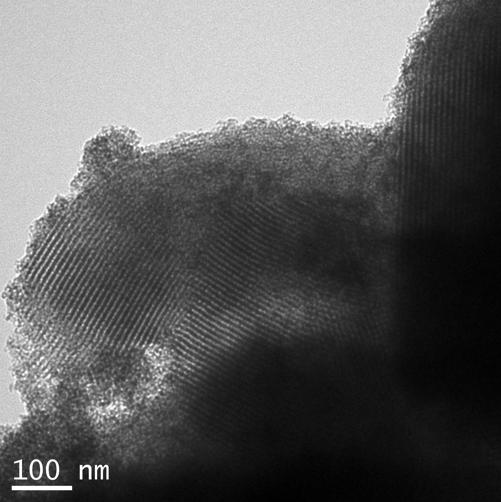Figure S1 TEM image of CD-MS. Figure S2 1 H 2D DOSY-NMR spectrum of the CD in CCl 3 D. The diffusion coefficient of the cyclodextrin standard was measured as 10 9.25 m 2 s 1.