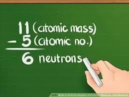 Finding the Number of Neutrons In order to find the number of neutrons: 1.
