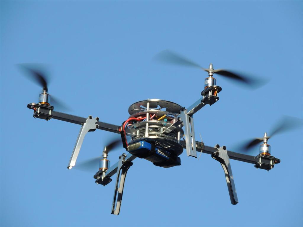 Goals Design and construction of a quadcopter Further goal: autonomous obstacle