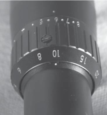 Huskemaw Long Range Optics FOCUSING THE RETICLE The Fast Focus Eyepiece allows for simple and precise focus control of the Hunt Smart Reticle. It is not intended to focus the optical system of target.